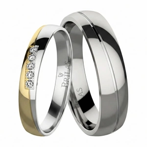 Marita GW zlato+ Taurus chirurgická ocel  - kombinace materiálů