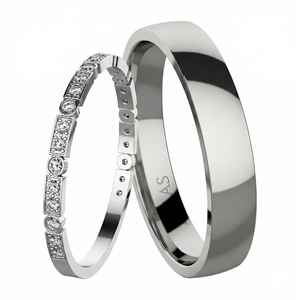 Safa zlato + Nevada chirurgická ocel  - kombinace materiálů