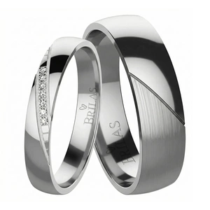 Barunka zlato + Rebeca titan - kombinace materiálů