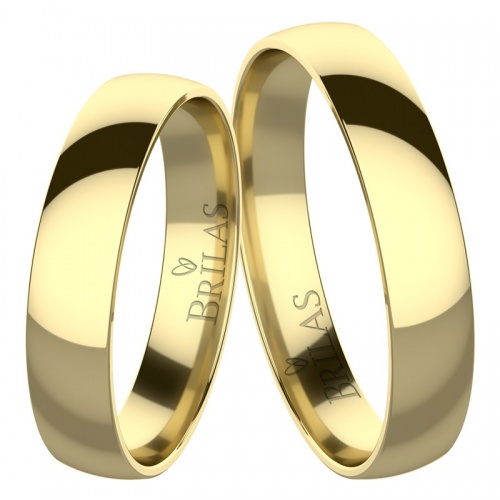Absolon Gold  elegantní snubní prsteny ze žlutého zlata