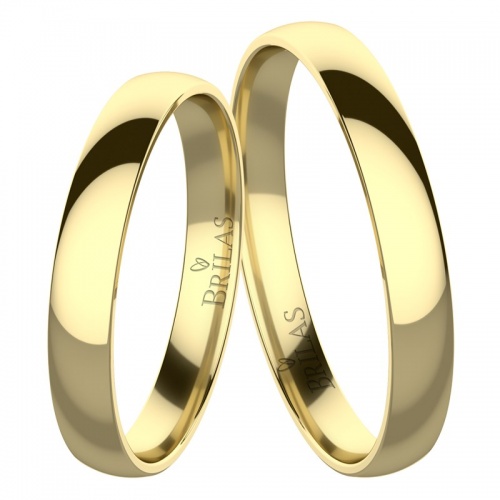 Gilbert Gold  snubní prsteny ze žlutého zlata