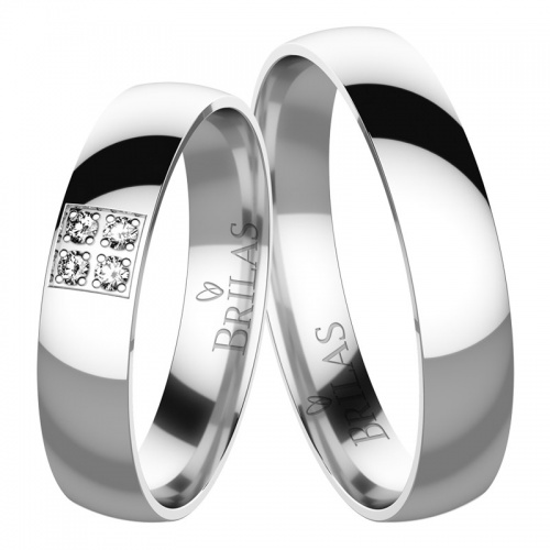 Sisi Silver snubní prsteny ze stříbra