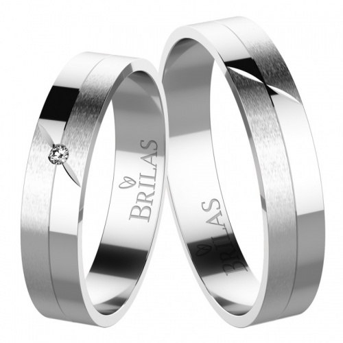 Arlen Silver snubní prsteny ze stříbra