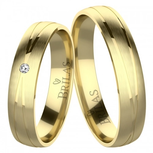 Kami Gold  elegantní snubní prsteny