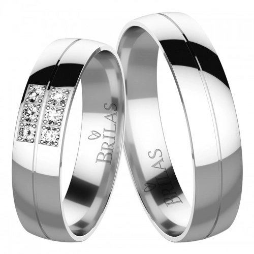 Tito White snubní prstýnky v unikátním designu