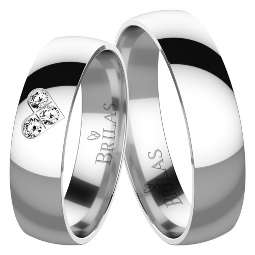 Magnus Silver  romantické snubní prsteny ze stříbra