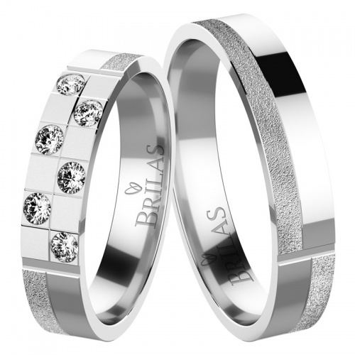 Mona Silver snubní prsteny ze stříbra