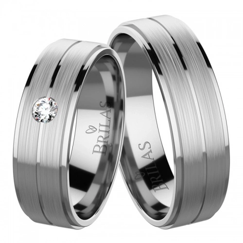 Etela Titan snubní prsteny z titanu