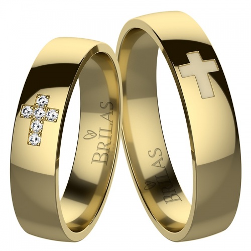 Nikolas Gold snubní prsteny ze žlutého zlata
