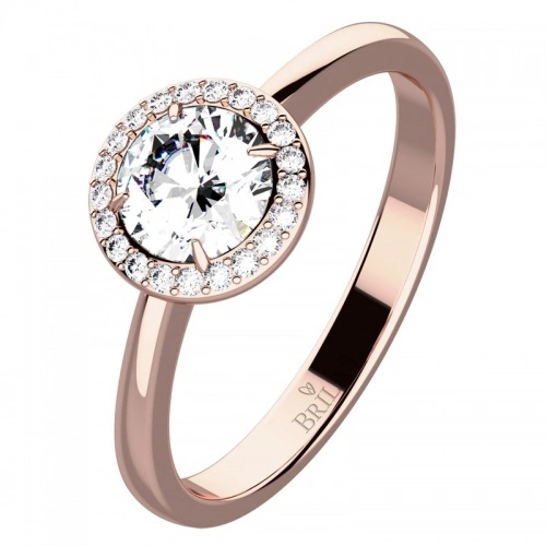 Eliška Red Briliant zlatý zásnubák s brilianty