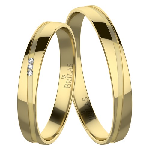 Vanko Gold snubní prsteny ze žlutého zlata