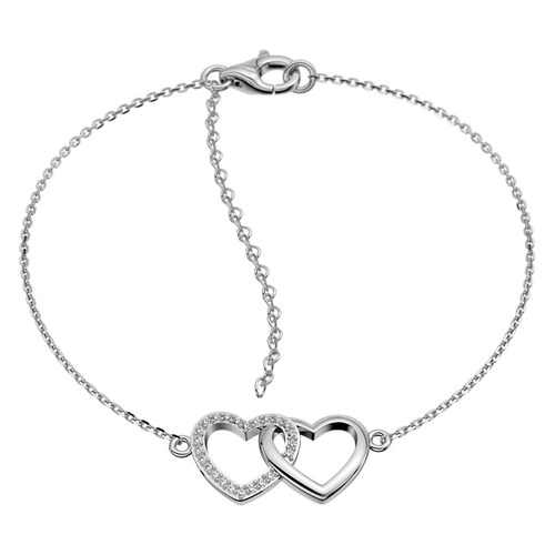 Tristana stříbrný náramek s kameny