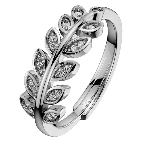 Madelon stříbrný prsten s kameny