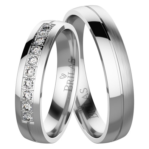 Fannia Silver snubní prsteny ze stříbra