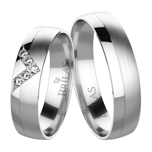 Cipriano Silver snubní prsteny ze stříbra