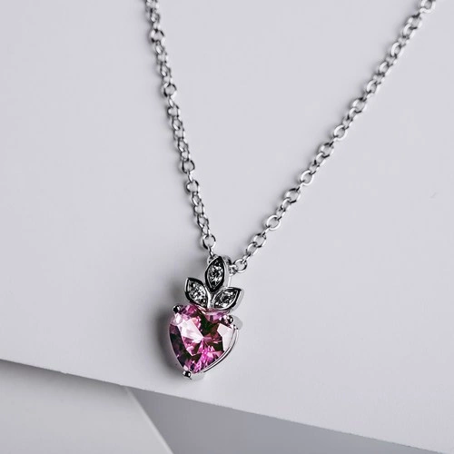 Storma Pink stříbrný přívěsek se zirkony