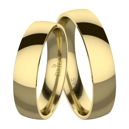 Ketrin Gold comfort snubní prsteny ze žlutého zlata