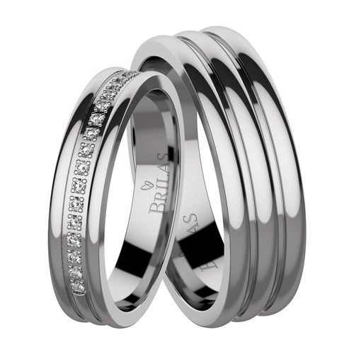 Nurhan Steel snubní prsteny z chirurgické oceli