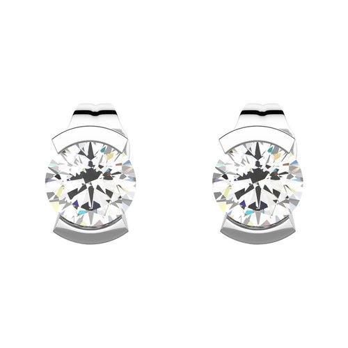 Vladana stříbrné náušnice se zirkony