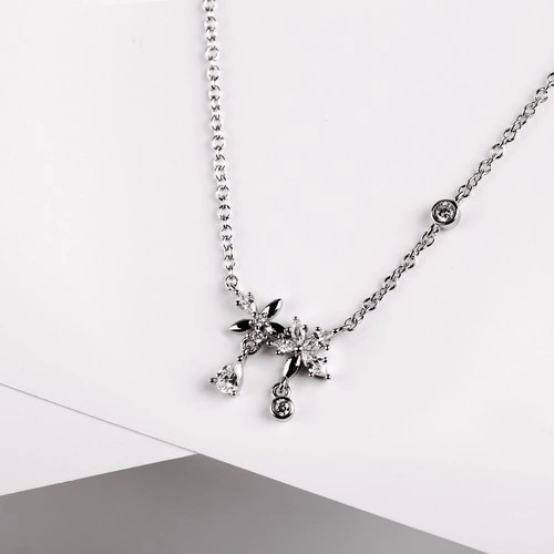 Lera  stříbrný náhrdelník