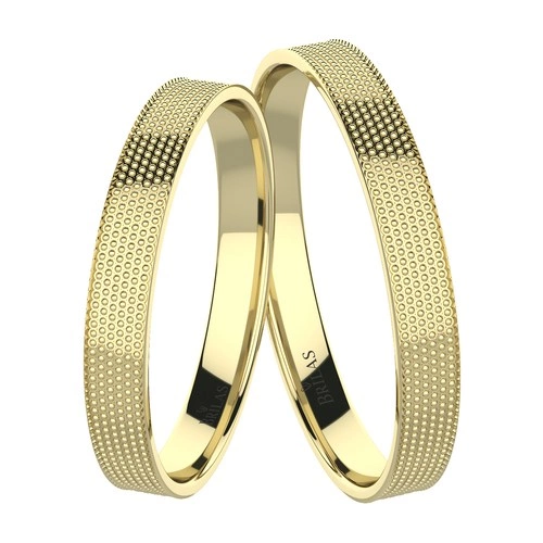 Madlen Gold snubní prsteny ze žlutého zlata