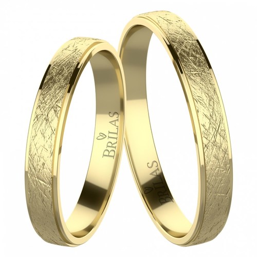 Iolanda Gold snubní prsteny ze žlutého zlata