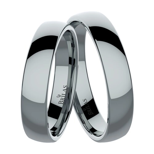 Gaja WF snubní prsteny z wolframu