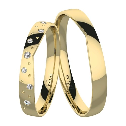 Vita Gold snubní prsteny ze žlutého zlata