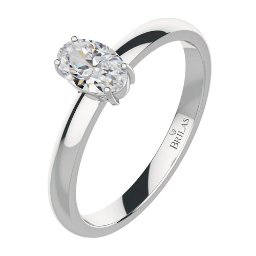 Cali S White Topaz-prsten ze stříbra s bílým topazem