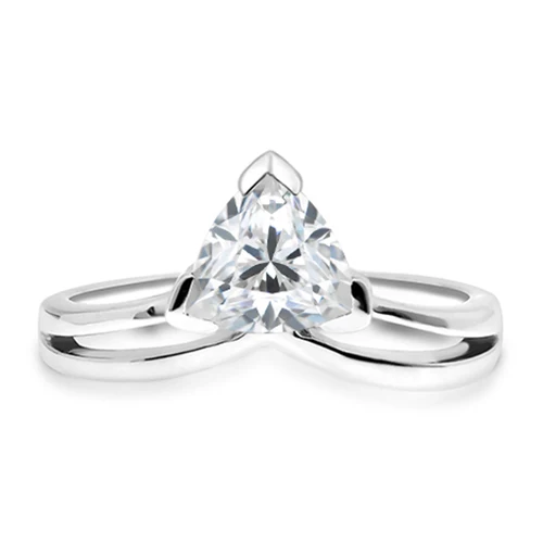 Dew White Topaz prsten ze stříbra s bílým topazem