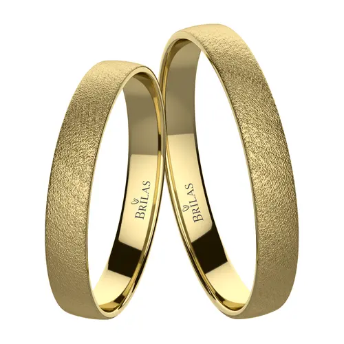 Orbit Lumi Gold snubní prsteny ze žlutého zlata
