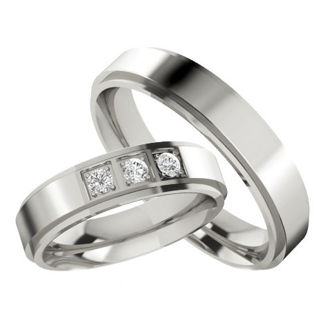Luigi Silver snubní prsteny ze stříbra