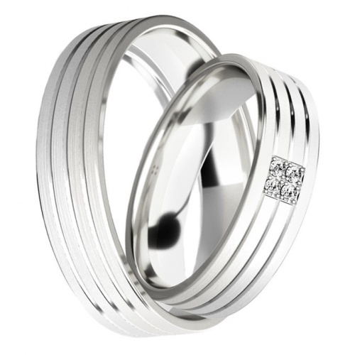 Rodolfo Silver krásné snubní prsteny ze stříbra