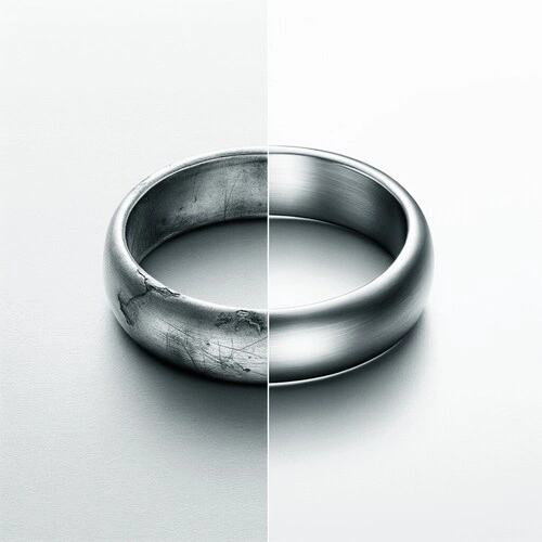 Služba JAKO NOVÉ (Snubní Au, Ag) uvedení snubních prstenů z drahých kovů do stavu nových