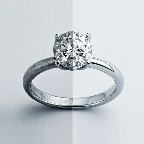 Služba JAKO NOVÉ (Zásnubní všechny kovy) uvedení zásnubního prstene do stavu nového